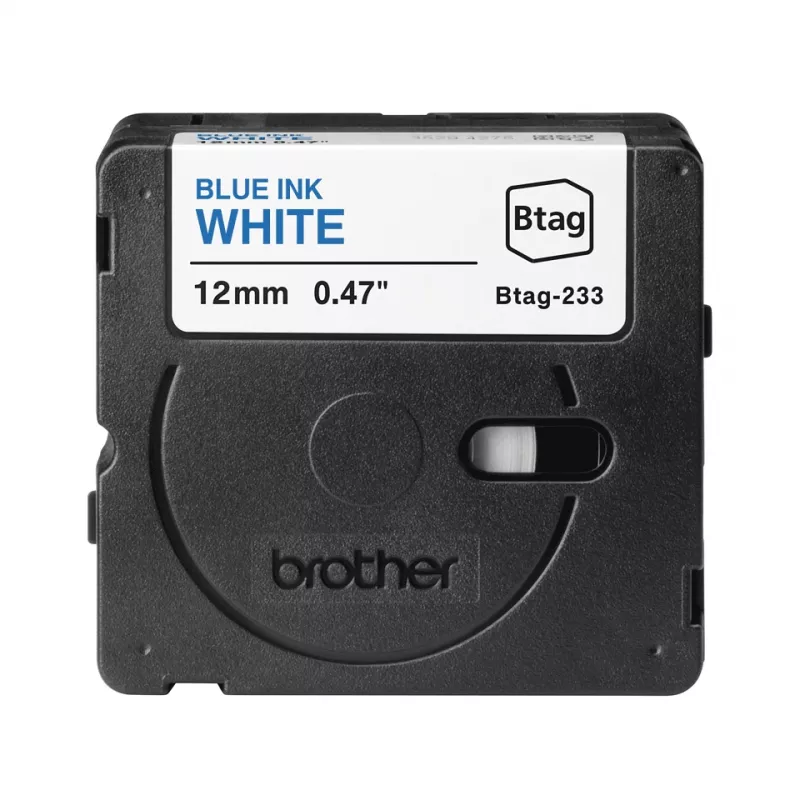 Brother BTAG-233 sildilint Sinine valgel