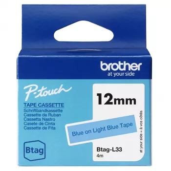 Silditeip Brother BTAG-L33 sinine helesinisel 1,2 cm 4 m