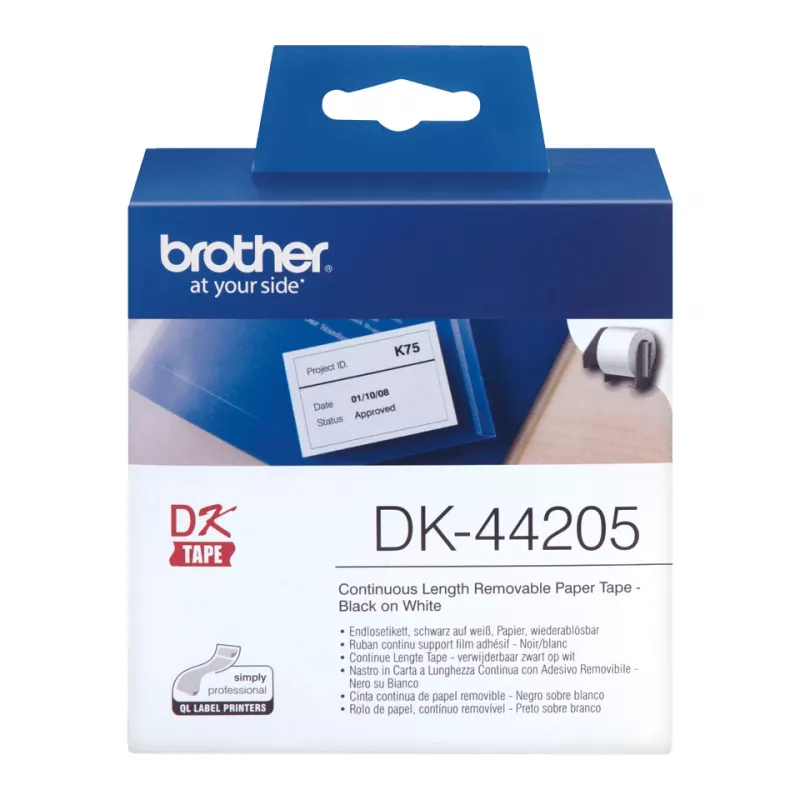 Eemaldatav paberlint Brother DK44205