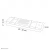 Neomounts NSLC200 sülearvuti jahuti 10-22 inch - universaalne, Must, Plastik, 10 kg, 55.9 cm (22 tolli), 25.4 cm (10 tolli), 0 - 10°
