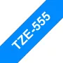 Laminaatlint Brother TZe555 24mm valge sinisel