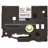 Lamineeritud lint Brother TZEFX251 Must valgel 2,4 cm