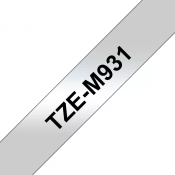 Brother TZE-M931 sildilint must hõbedasel