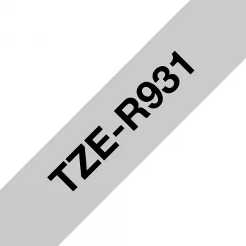 Brother TZE-R931 silditeip must hõbedasel