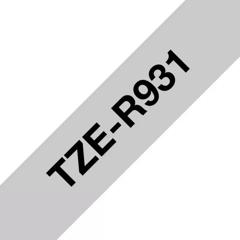 Brother TZE-R931 silditeip must hõbedasel