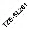 Brother TZE-SL261 sildivalmistamislint must valgel