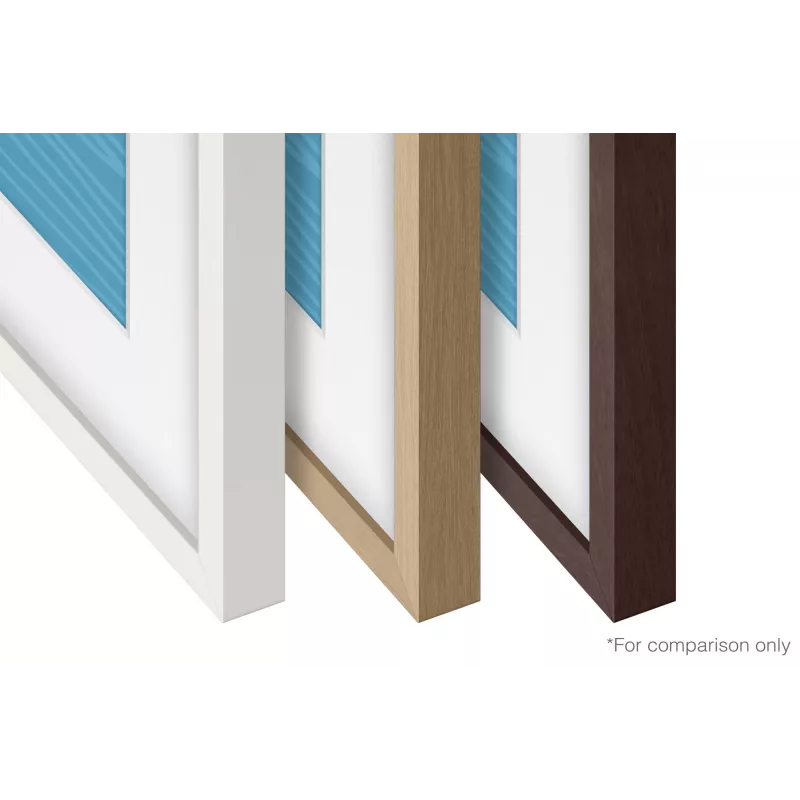 Teleriraam Samsung VG-SCFA55TKBXC — plastikust puiduefektiga, osad 35,6×1241,1×17,7 mm ja 24,6×714,2×17,7 mm, kaal 430 g