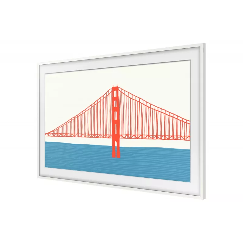 Samsung VG-SCFA55WTBXC, raam, valge, 139,7 cm (55 tolli), Samsung, The Frame LS03A (2021) 55'' The Frame LS03B (2022-23) 55'', 1241,1 mm