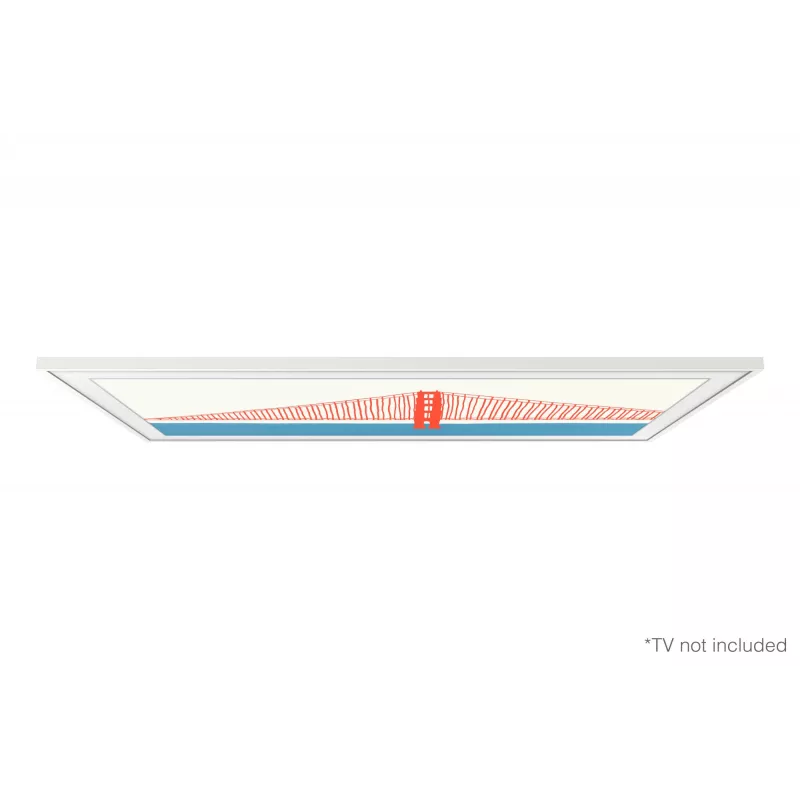 Samsung VG-SCFA55WTBXC, raam, valge, 139,7 cm (55 tolli), Samsung, The Frame LS03A (2021) 55'' The Frame LS03B (2022-23) 55'', 1241,1 mm