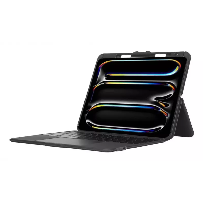 Klaviatuurikott TARGUS VersaVu THZ989NO iPad Pro 13-tollisele — Bluetooth, pööratav eemaldatav klaviatuur, kaitsev ümbris