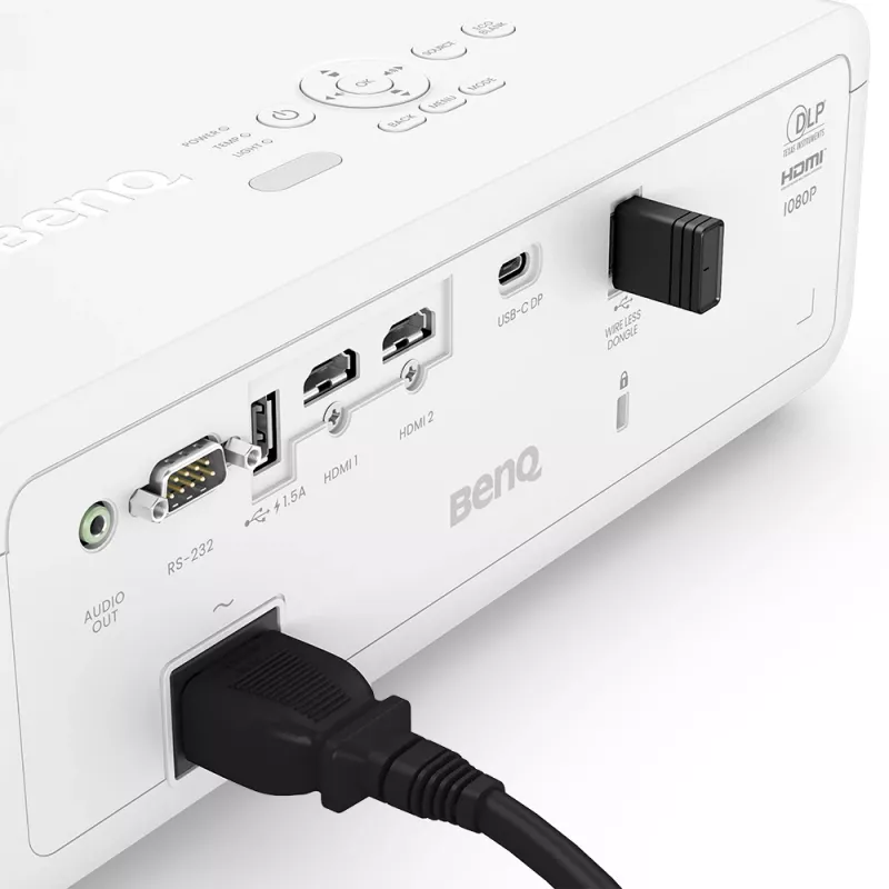 BenQ LH650 Standard throw projektor 4000 ANSI luumenit DLP 1080p (1920x1080) 3D Must, Valge