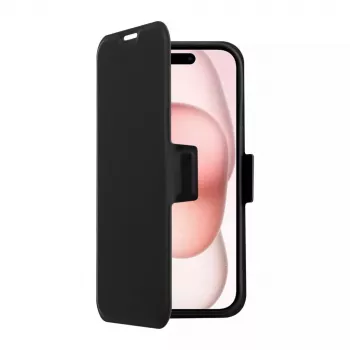Raamatuümbrise Screenor 30149SC iPhone 16 jaoks Must 15,5 cm