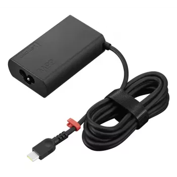 Lenovo 65W õhuke GaN USB-C laadija sülearvutitele ja seadmetele, mudel 4X21R04793