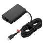 Lenovo 65W õhuke GaN USB-C laadija sülearvutitele ja seadmetele, mudel 4X21R04793