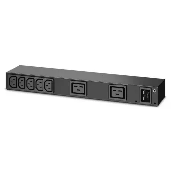 APC AP6120A toitejaotusseade (PDU) 7 vahelduvvoolu pistikupesa 0U/1U Must
