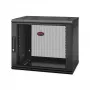 APC NetShelter WX AR109SH4 - 9U, 19-tolline paikamiskapp, seinale paigaldatav, eelmonteeritud, 400 mm sügav