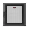 APC NetShelter WX AR112SH4 - 12U, 19-tolline paigalduskapp, Seinale kinnitatav, Eelmonteeritud, 400MM sügav