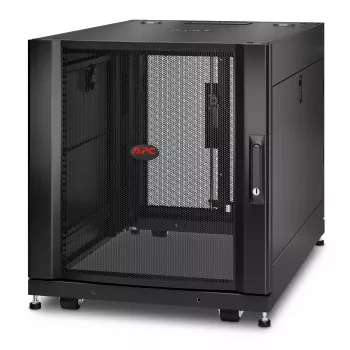 APC NetShelter SX, serveririiuli korpus, 12U, must, 658K x 600L x 900S mm