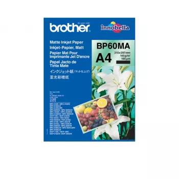 Brother BP-60MA trükipaber A4 (210x297 mm) Matt 25 lehte Valge