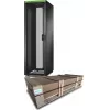 APC Easy Rack, 42U, Must, Katusega, Ratastel, Reguleeritavad jalad, 4 kronsteini ja külgpaneelid, Põhi puudub, 1991H x 600W x 1000D mm