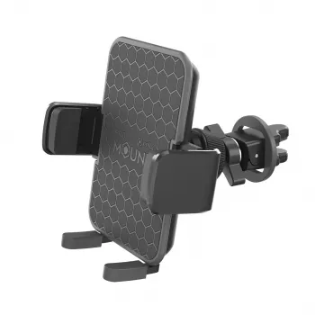 Celly Mount Vent Plus passiivne hoidik mobiiltelefon/nutitelefon must