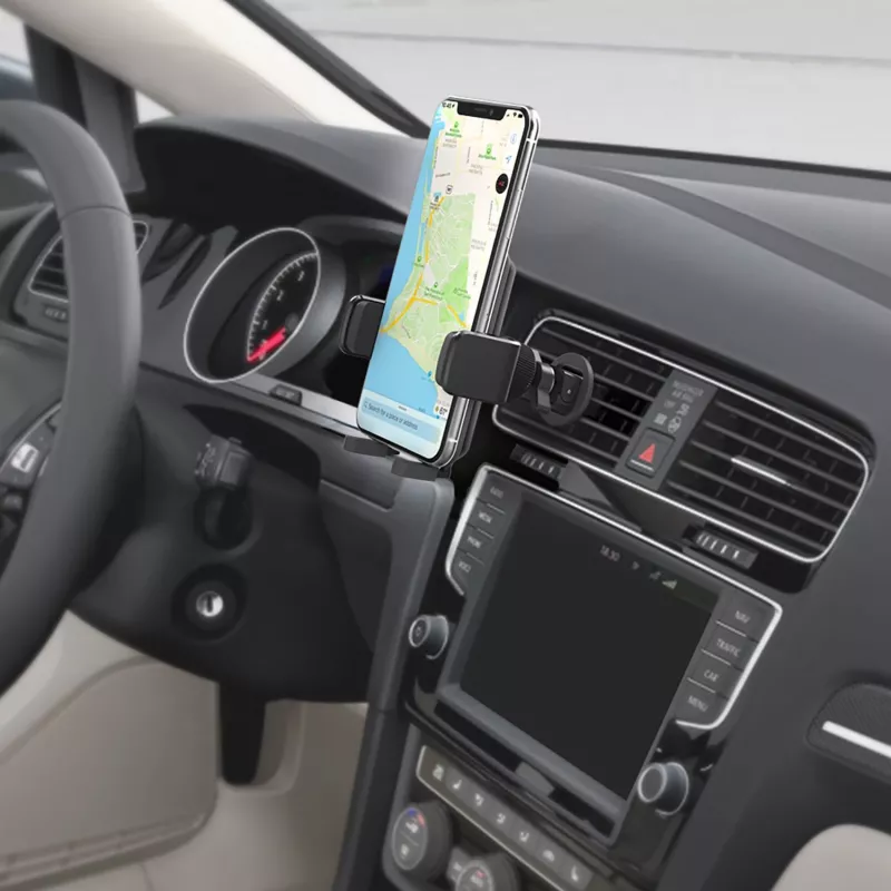 Celly Mount Vent Plus passiivne hoidik mobiiltelefon/nutitelefon must