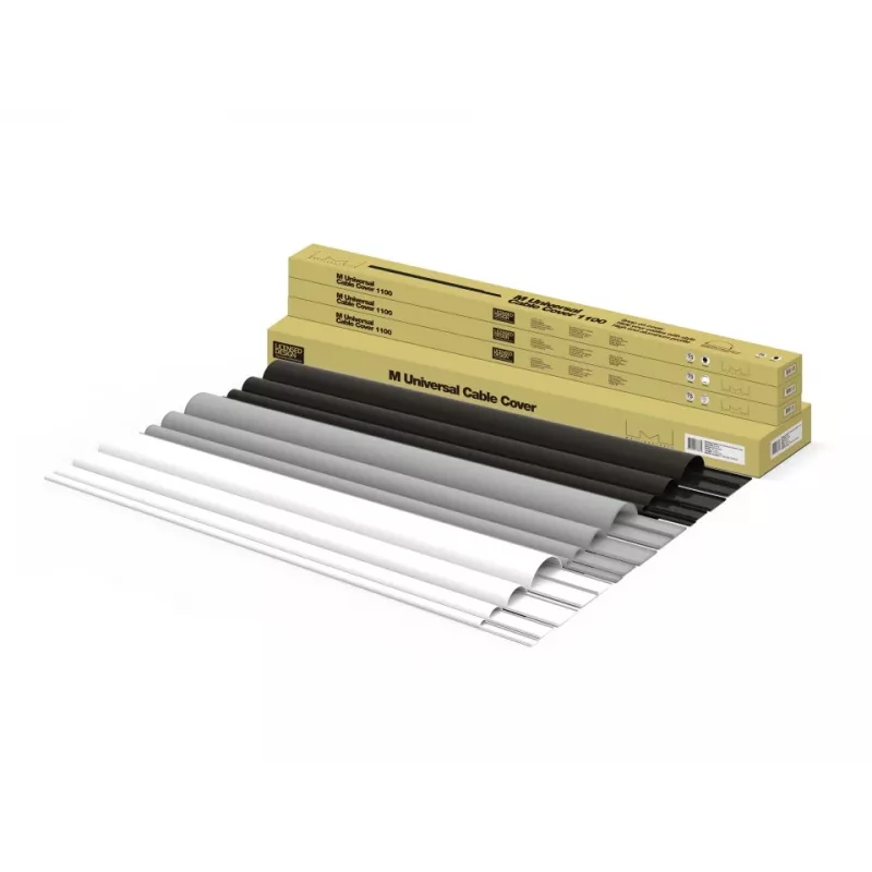 Multibrackets M Universal kaabel Cover Aluminium 33mm-W 1100-L Metallic