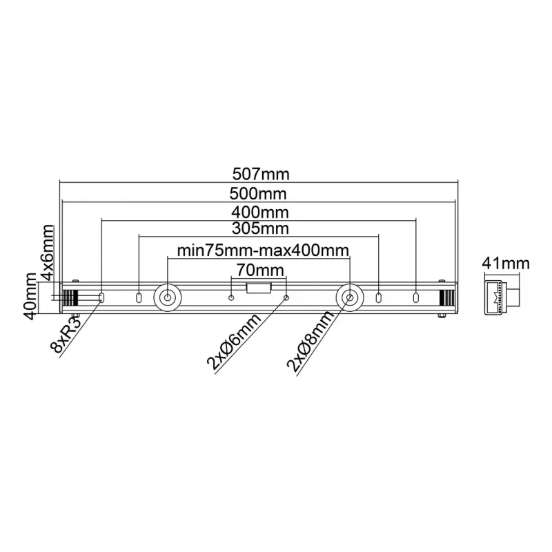 Multibrackets M Universal Wallmount Must Small
