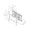 Kinnitusklamber Multibrackets M VESA Super õhuke Tilt & Turn