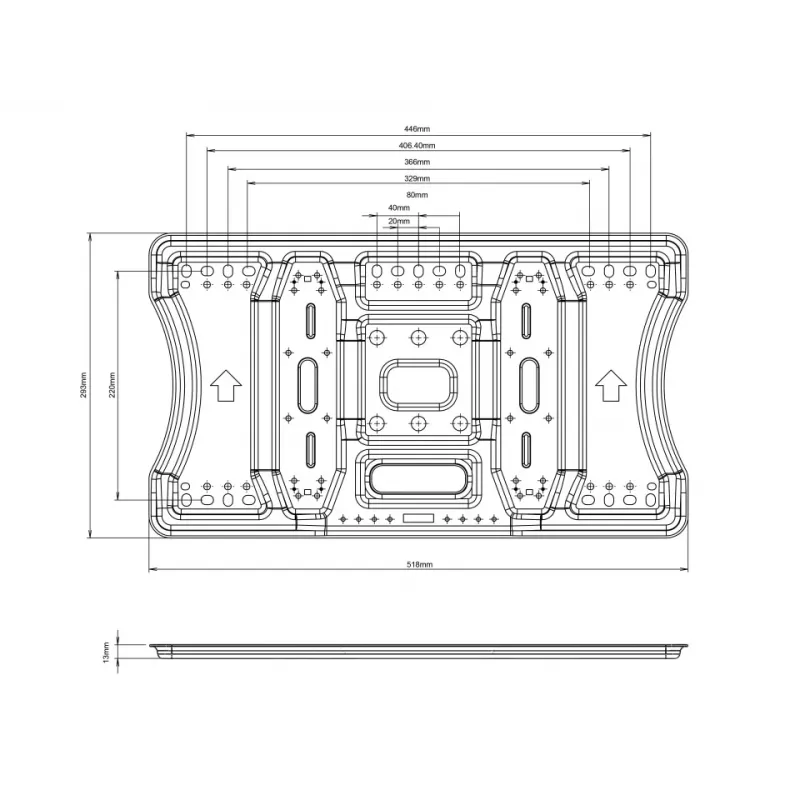 Multibrackets M VESA üliõhuke kallutamis- ja pööramisalus HD, 52 kg, 101,6 cm (40 tolli), 2,16 m (85 tolli), 100 x 100 mm, 400 x 400 mm, 0 - 7°
