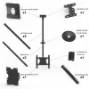 Multibrackets M Public Ceilingmount Medium Single 3000, 30 kg, 81.3 cm (32 tolli), 139.7 cm (55 tolli), 200 x 100 mm, 400 x 400 mm, 860 - 3130 mm