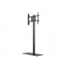 Multibrackets Display Stand M 180 Single Must põrandaalusega