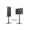 Multibrackets Display Stand M 180 Single Must põrandaalusega