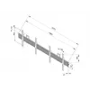 Multibrackets M Wallmount Pro MBW2U fikseeritud must