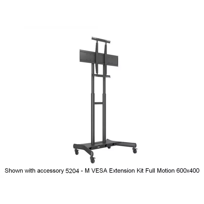 Multibrackets M Public Floorstand Basic 180 koos riiuli ja kaamerahoidikuga