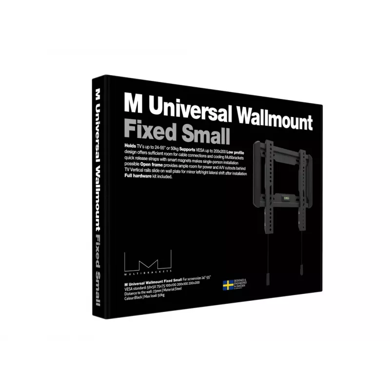 Multibrackets M Universal Wallmount Fixed Small Must