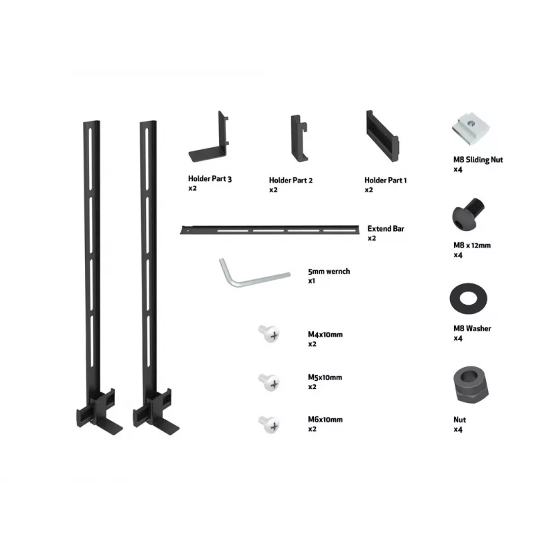 Heliriba hoidik Multibrackets M Pro Series Maksimaalne kandevõime 5 kg