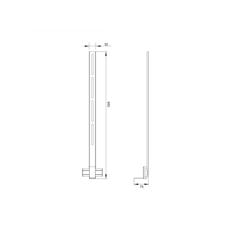 Heliriba hoidik Multibrackets M Pro Series Maksimaalne kandevõime 5 kg