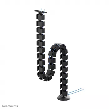 Kaablikorraldaja Neomounts ADS06-130BL kruviga kinnitatav, must, 130 mm segmendid