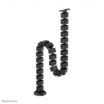 Kaablikorraldaja Neomounts ADS06-130BL kruviga kinnitatav, must, 130 mm segmendid