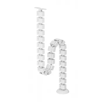 Kaabli selja korrastaja Neomounts ADS06-130WH kruvikinnitusega, valge, 130 mm