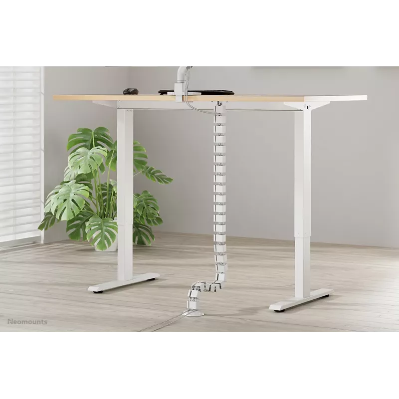 Kaabli selja korrastaja Neomounts ADS06-130WH kruvikinnitusega, valge, 130 mm