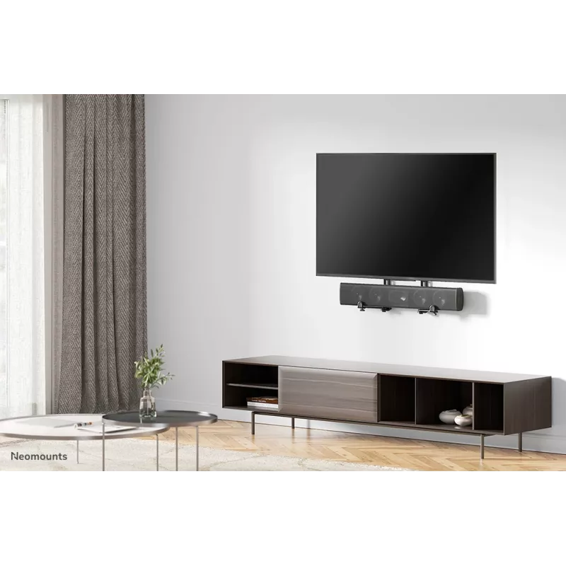 Neomounts AWL29-650BL1 videobaari/kõlari hoidik VESA - max 15 kg - universaalne