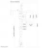 Neomounts FPMA-CH100Must Monitor arm 10-30 inch - for separation wall - rotatable