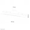Neomounts KEYB-V100 klaviatuuri/hiire riiul - l 75 cm