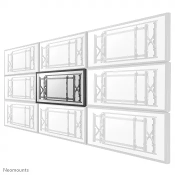 Seinale paigaldatav videokinnitus Neomounts LED-VW1750Must — ühe ekraani, toetab 32 tolli–55 tolli, max 35 kg, VESA 200x200–600x400, must