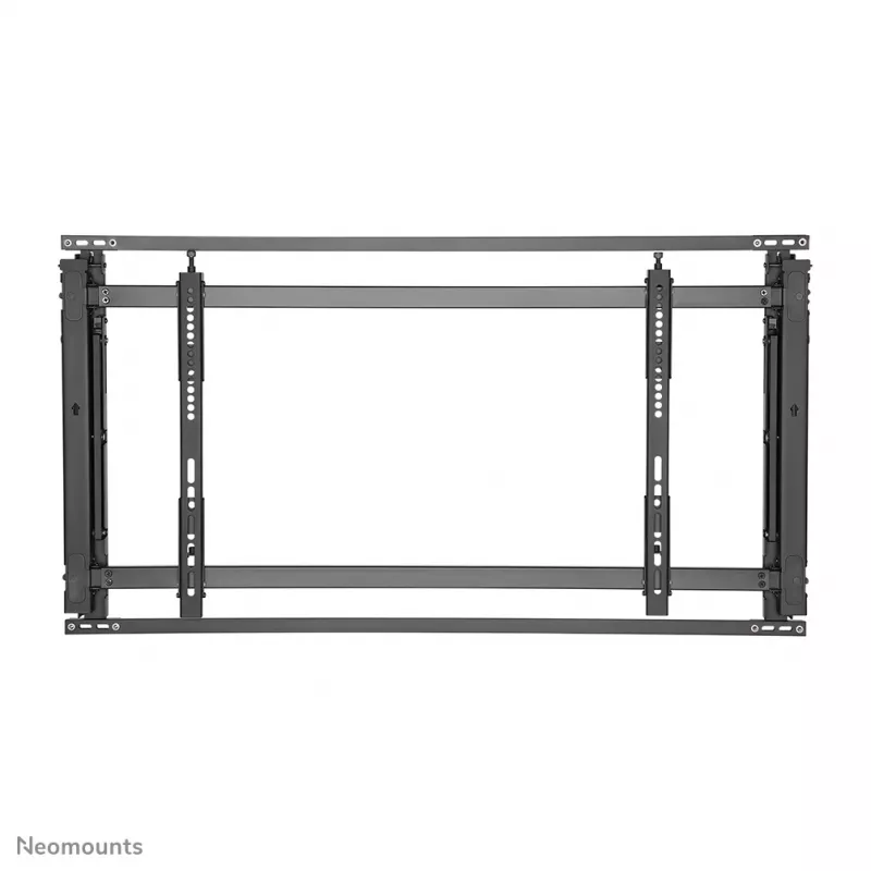 Seinale paigaldatav videokinnitus Neomounts LED-VW1750Must — ühe ekraani, toetab 32 tolli–55 tolli, max 35 kg, VESA 200x200–600x400, must