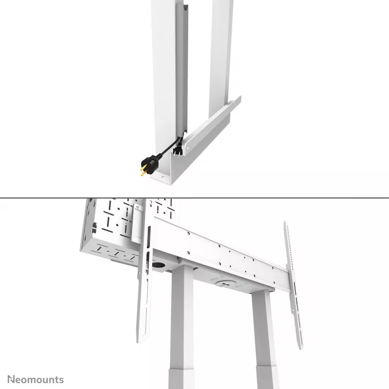 Neomounts mootoriga seinakinnitus WL55-875WH1 110 kg 55-100 tolli