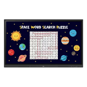LG CreateBoard interaktiivne tahvel 165,1 cm (65 tolli) 3840 x 2160 pikslit puutetundlik must USB / RF juhtmevaba