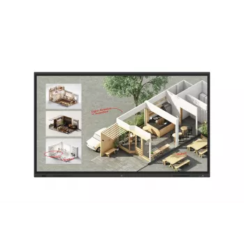 LG CreateBoard Standard interaktiivne tahvel 2.18 m (86 tolli) 3840 x 2160 pikslit puuteekraaniga must